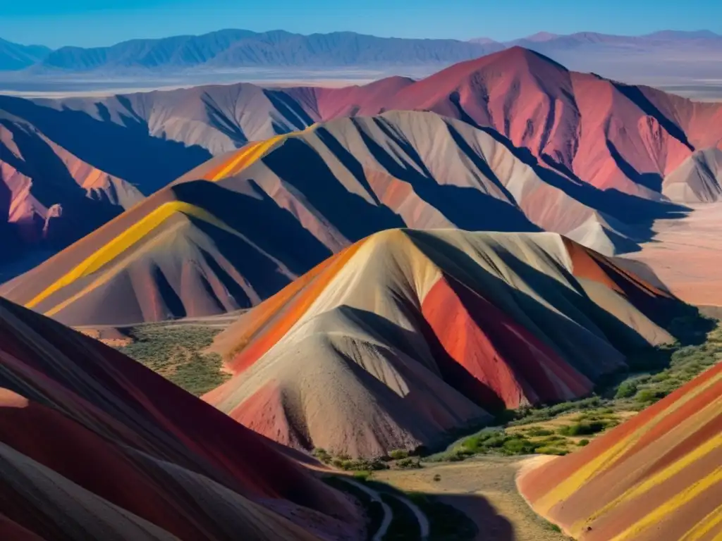 Paisaje impresionante de la Quebrada de Humahuaca, ideal para acampar