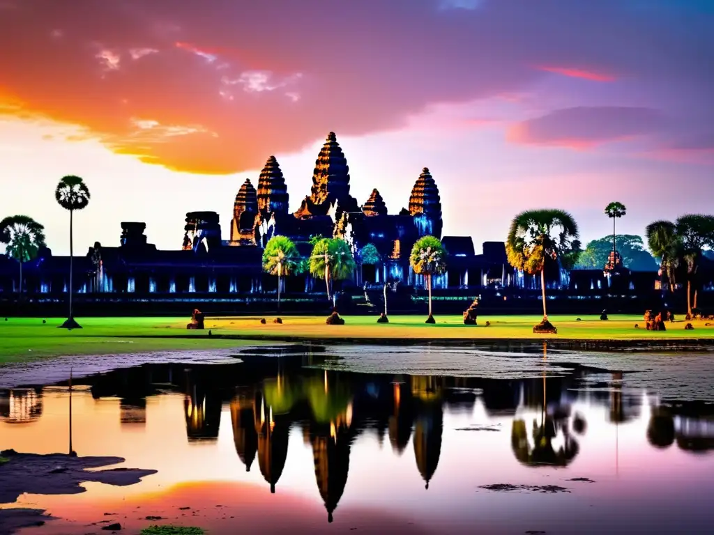 Rutas senderismo Angkor Wat: templos antiguos y paisajes impresionantes