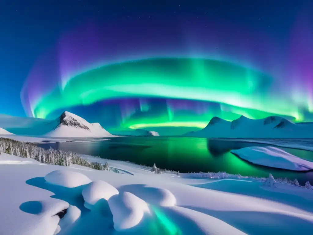 Paisaje ártico 8k: Senderismo en lugares sagrados Sami Escandinavia