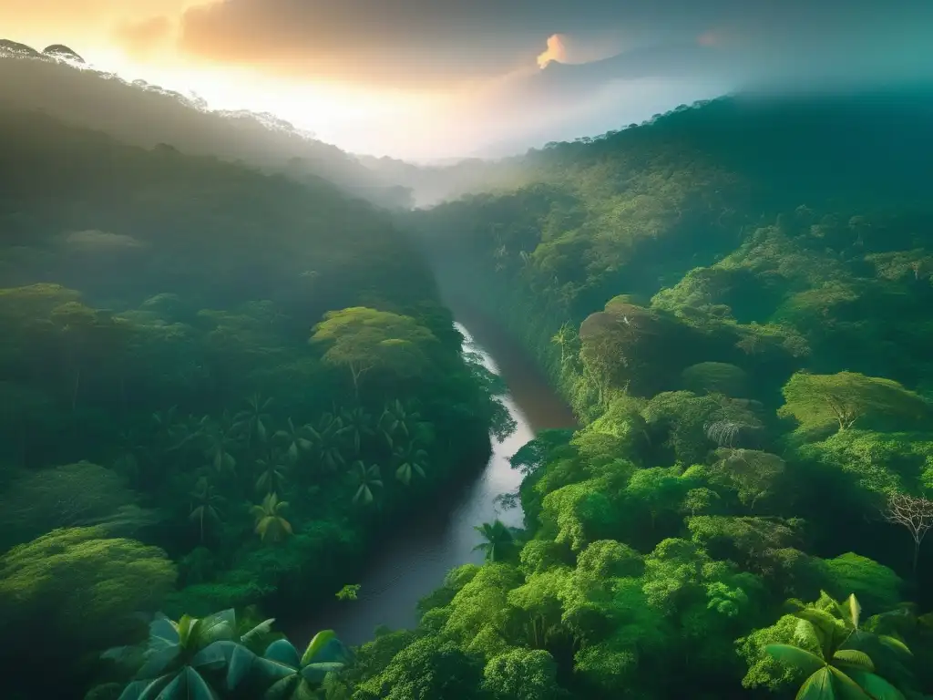 Técnicas de supervivencia indígenas en la selva: imagen impresionante de la exuberante vegetación y habilidades ancestrales