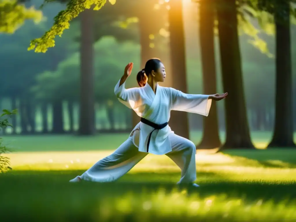 Práctica de Tai Chi en la naturaleza: Beneficios y armonía en movimiento