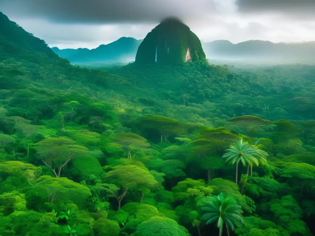 Impacto del turismo en la naturaleza: Rainforest exuberante y vibrante, vida silvestre colorida, río cristalino