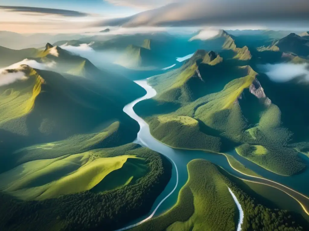 Impacto ambiental del senderismo y campismo en un majestuoso paisaje natural