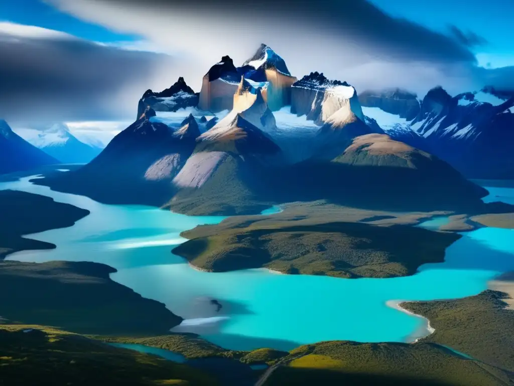 Senderismo y camping en armonía con la naturaleza en Parque Nacional Torres del Paine, Chile