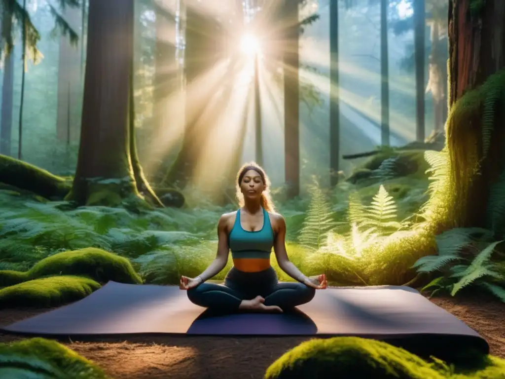 Yoga en el bosque: guía para principiantes