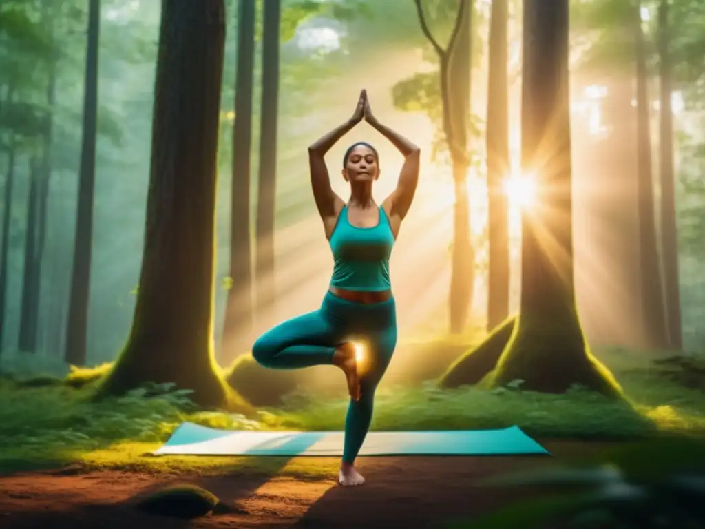 Yoga en el bosque: guía para principiantes